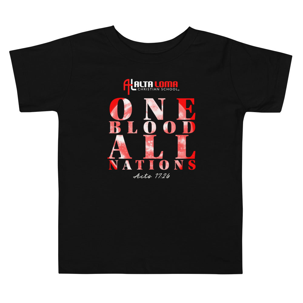 ALCS "One Blood" Spirit Shirt - TODDLER Tee